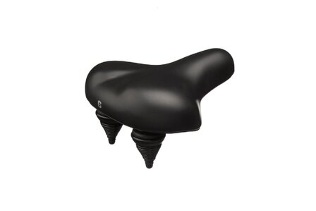 Selle Comfort zadel Retro Medium zwart