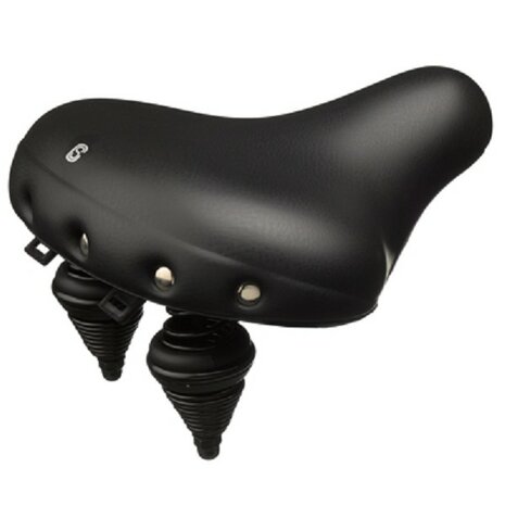 Selle Comfort Drifter zadel zwart groot