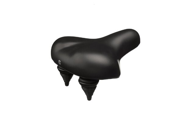 Selle Comfort zadel Retro Medium zwart