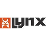 Lynx kettingslot 10 mm X 120 cm zwart logo